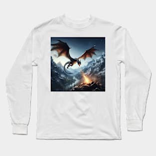 Unlock the Ultimate Dragon Fire Models with Skyrim: A Comprehensive Guide to Epic Fantasy Gaming Long Sleeve T-Shirt